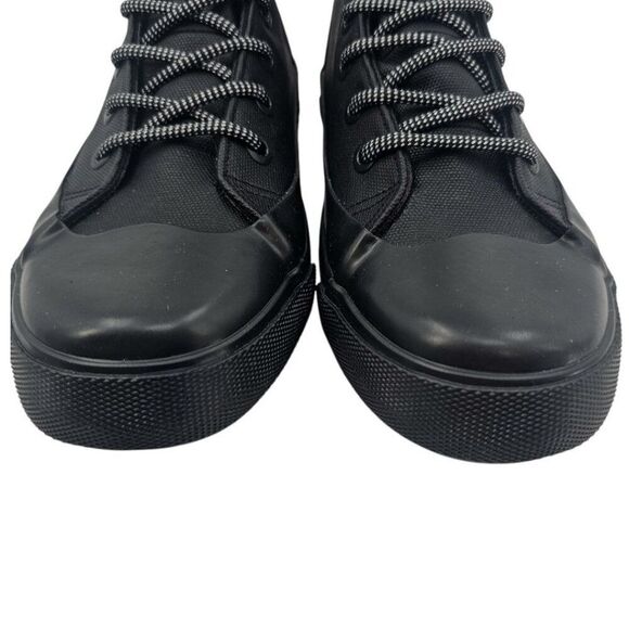 Hunter for Target W6.5 M 8.5 Black Canvas Lace Up Sneakers NWT - Picture 8 of 9